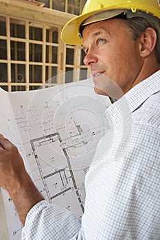 Architect With Plans