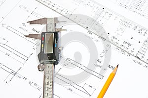 Architect's plan and drawing