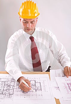 Architect at work