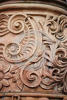 Architectonic decorative detail