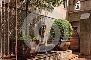 Architectural adornment, Tlaquepaque in Sedona, Arizona