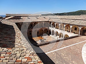 Architectural Arcade in Assisi