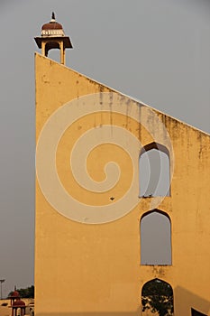 Architectural astronomical instruments in Jaipur photo