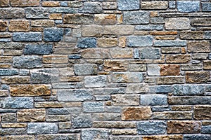 Architectural background of a stone wall