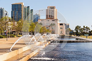 Architectural Beauty Along San Diego's Waterfront Park