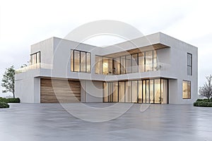 Architectural Blueprint of Contemporary Structure