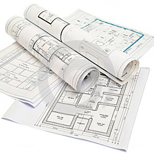 Architectural blueprints