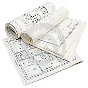 Architectural blueprints