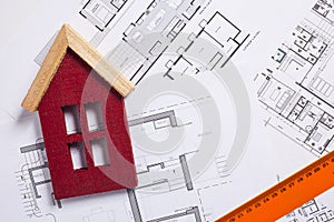 Architectural blueprints