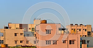 Architectural building in Bangalore, India stock photograph