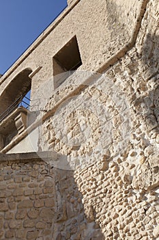 Architectural closeup fo the Assaraya Alhamra Museum