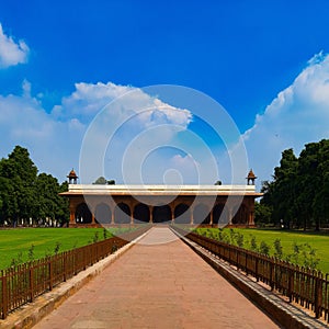 Architectural design from redfort in delhi