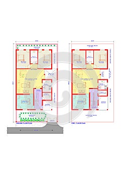 Architectural Design- Small Residence Plan