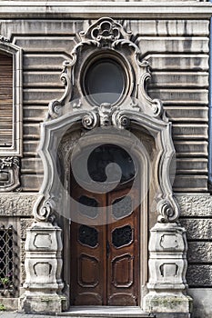 Architectural detail from Belgrade, Serbia