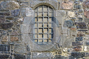 Architectural Detail of Bergenhus Fortress in Bergen, Norway