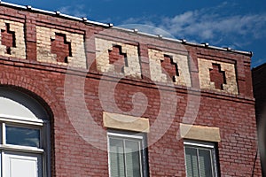 Architectural detail on a building in downtown Paducah