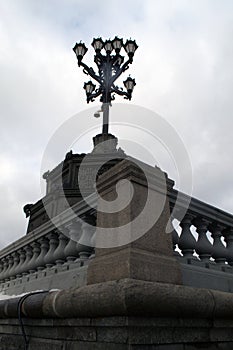 Architectural detail of the Cathedral of Christ the Savior