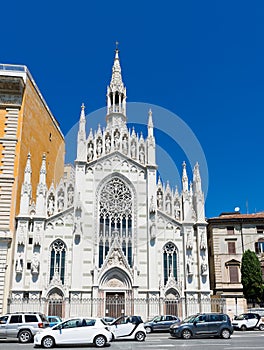 Architectural detail of Chiese Parr Sacro Cuore Del Suffragio, R