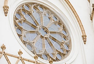 Architectural detail of church