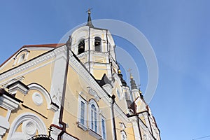 Architectural detail of the Church of the Resurrection, Russia