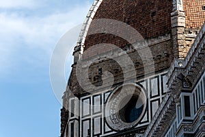 Architectural detail, Florence Cathedral of Saint Mary of the Flowers