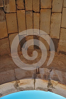 Architectural detail of a Medieval Castle portal