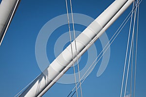 Architectural detail of a modern structure