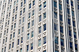 Architectural Detail of Skyscraper