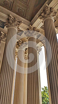 Architectural detailing National Archives Building exterior