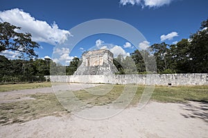 Architectural details at ChichenItza Archaeological Complex-Yucatan-Mexico 294