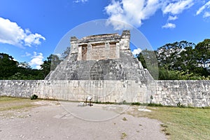 Architectural details at ChichenItza Archaeological Complex-Yucatan-Mexico 299 photo