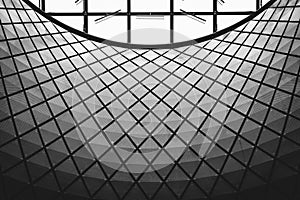 Architectural details of the Fulton Center, in Manhattan, New York City photo