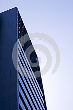 Architectural details of modern office building.