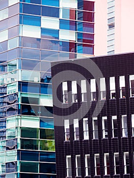 Architectural Details at Salford Quays, England