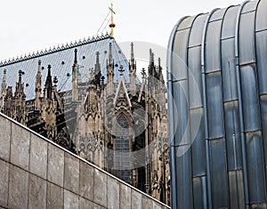 Architectural differences in Cologne