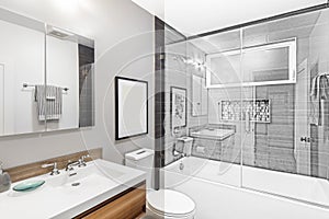 Bathroom from Photo to Drawing Illustration photo