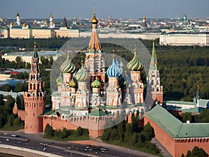 Architectural Elegance of Saint Basil\'s Cathedral, Moscow