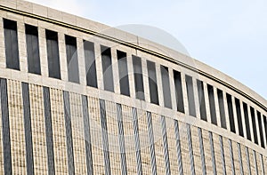 Architectural element, columns and arches of the