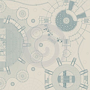 Architectural and engeneering background