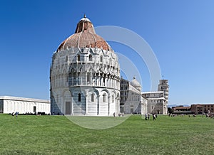 Architectural ensemble of Field of Miracles, Pisa - Italy