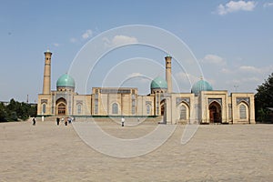 The architectural ensemble of Khazrati imam mosque, hazrati imam complex