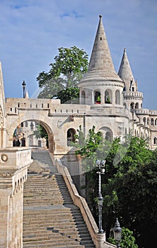 Architectural features of Fisherman's bastion