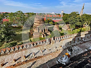 Architectural Heritage: Ayutthaya's Magnificent Wat Yai Chai Mongkhon, Ayutthaya, Thailand