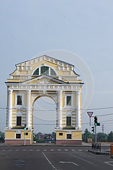 Architectural historical style, traceable in the buildings of the city of Irkutsk