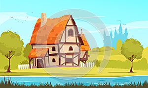 Architectural Housing Evolution Medieval Image