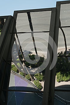 Architectural mirrors on the ceiling, Las Vegas