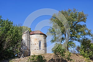 Remains of the Saint Michael`s Church in Oster, Ukraine
