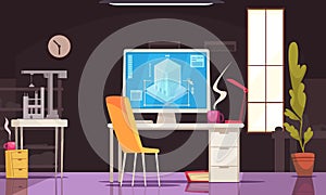 Architectural Project Of House Layout