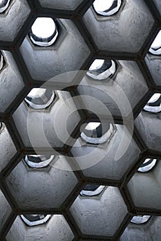 Architectural roof pattern and mosaic