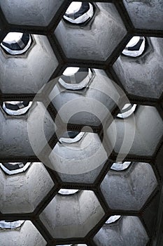 Architectural roof pattern and mosaic